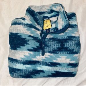 Retro quarter zip
